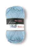 Pro Lana Basic Cotton uni Farbe 56 taubenblau